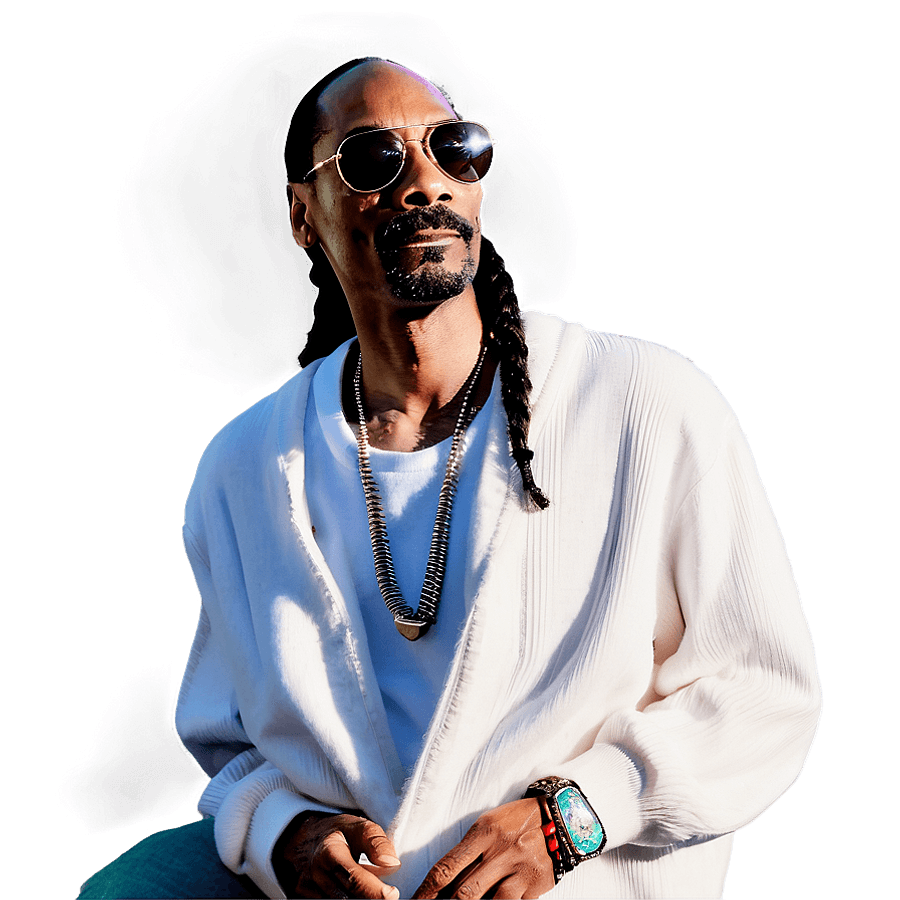 Snoop Dogg Portrait PNG 17