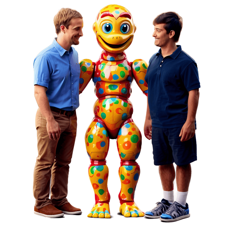Friendly Autism Creature Clipart PNG lif51