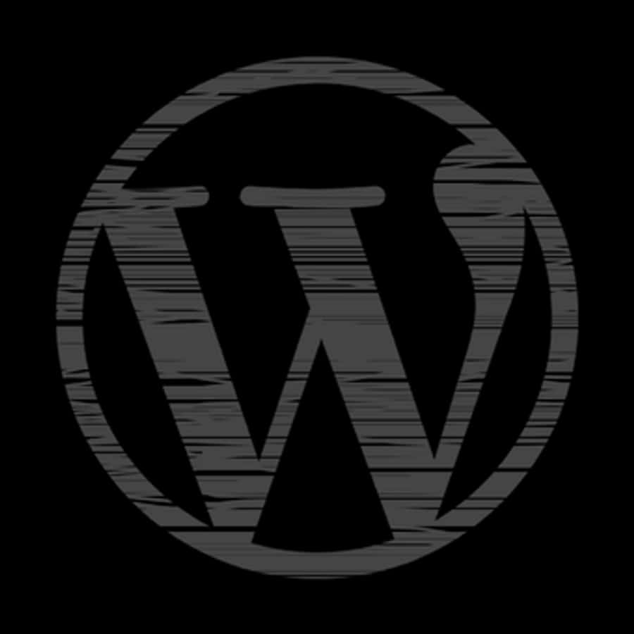 Word Press Logo Distressed Texture