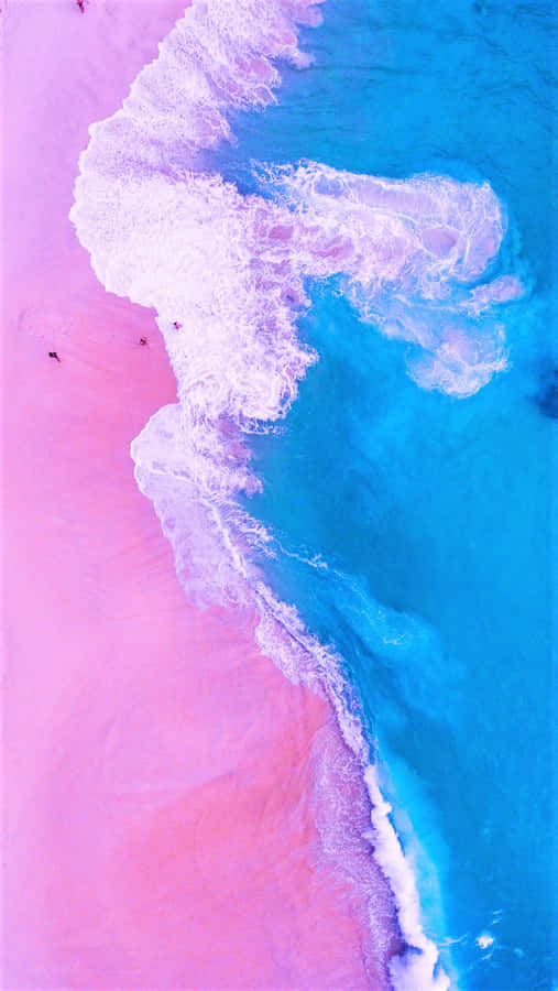 Rosastrand 1080 x 1919 bakgrundsbild