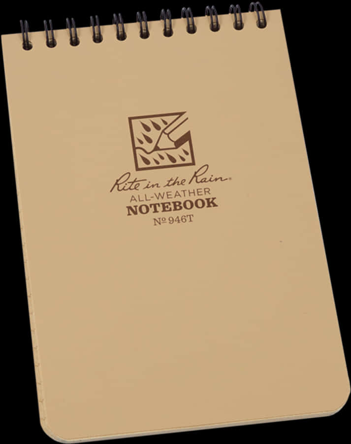 Transparent Spiral Notebook Png - Rite In The Rain Top Spiral Notebook, Png Download