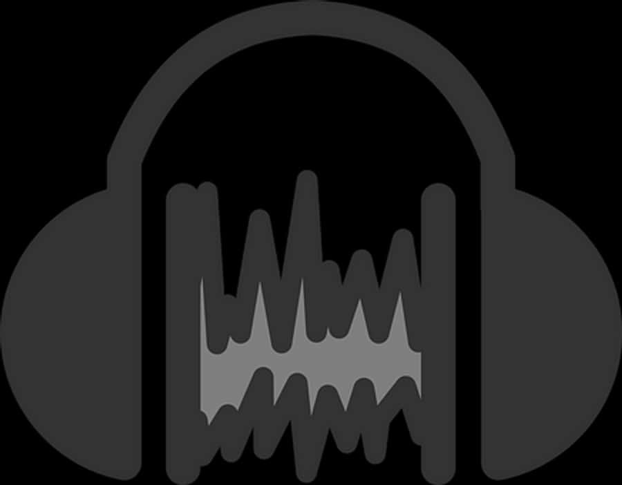 Audio Wave Headphones Icon