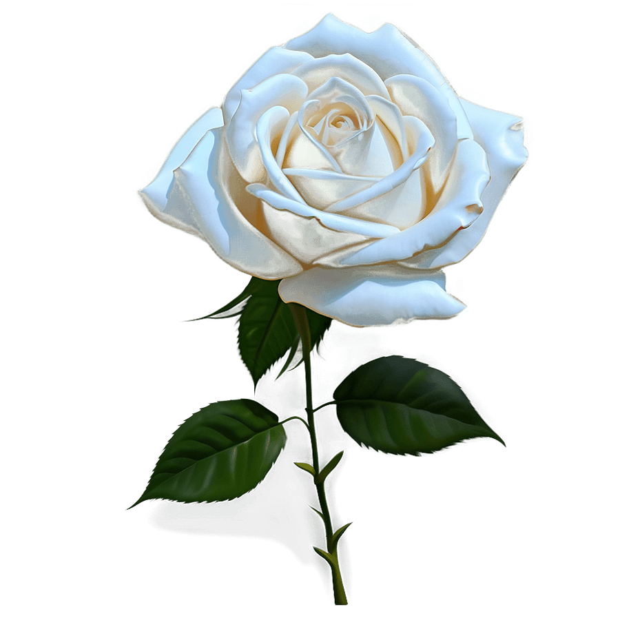 White Rose Garden PNG 05242024