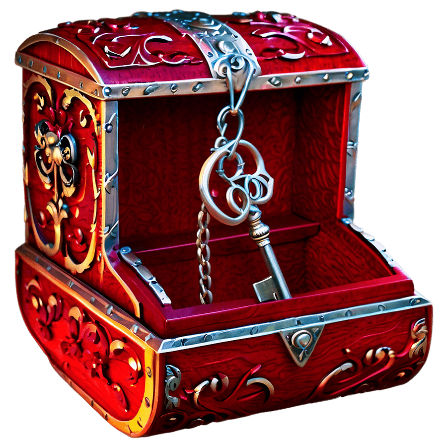 Pandora Box and Key PNG ctt