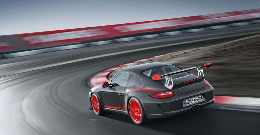 Porsche GT3 RS auf der Rennstrecke