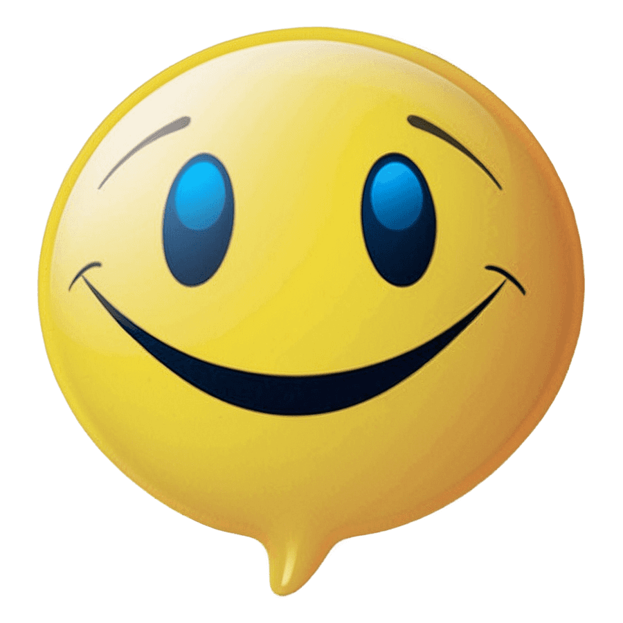 Smiley Face Emoji Collection PNG qkv75