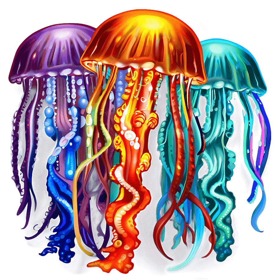 Jellyfish Tentacles PNG 18