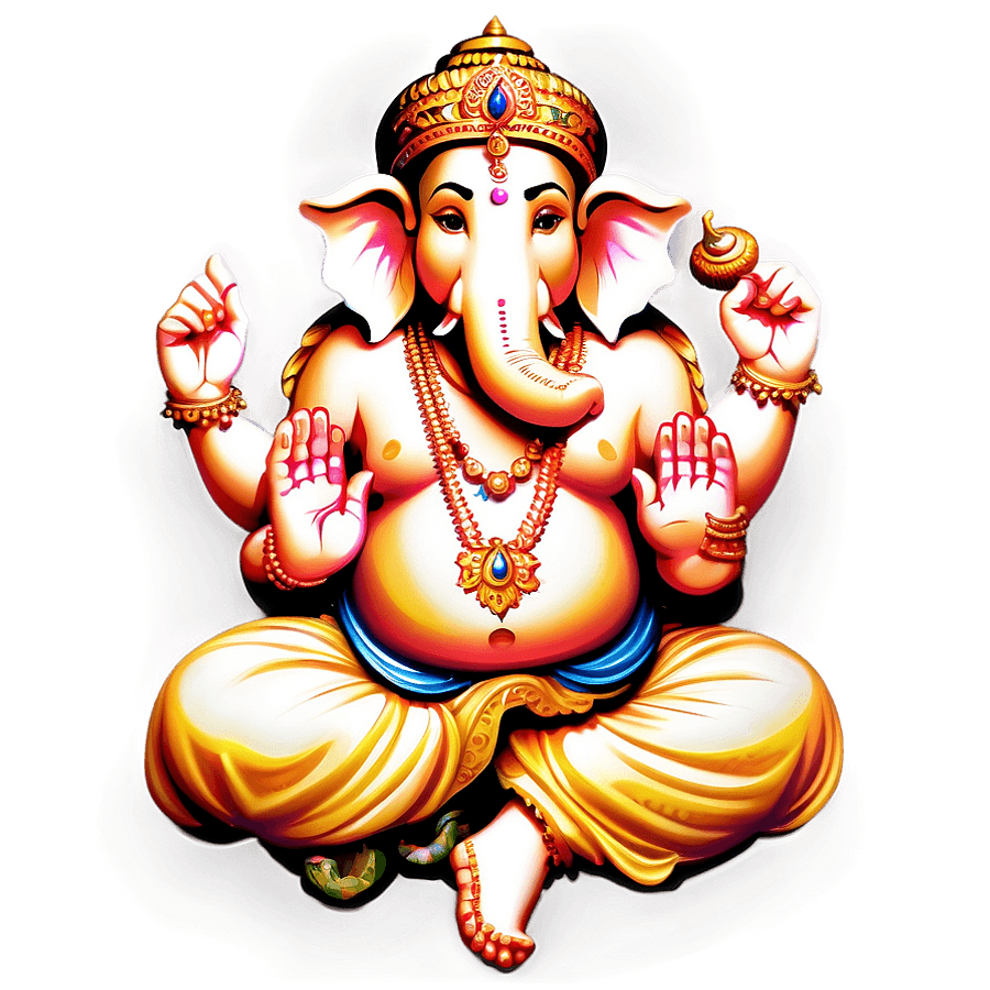Lord Ganesha Icon PNG 86
