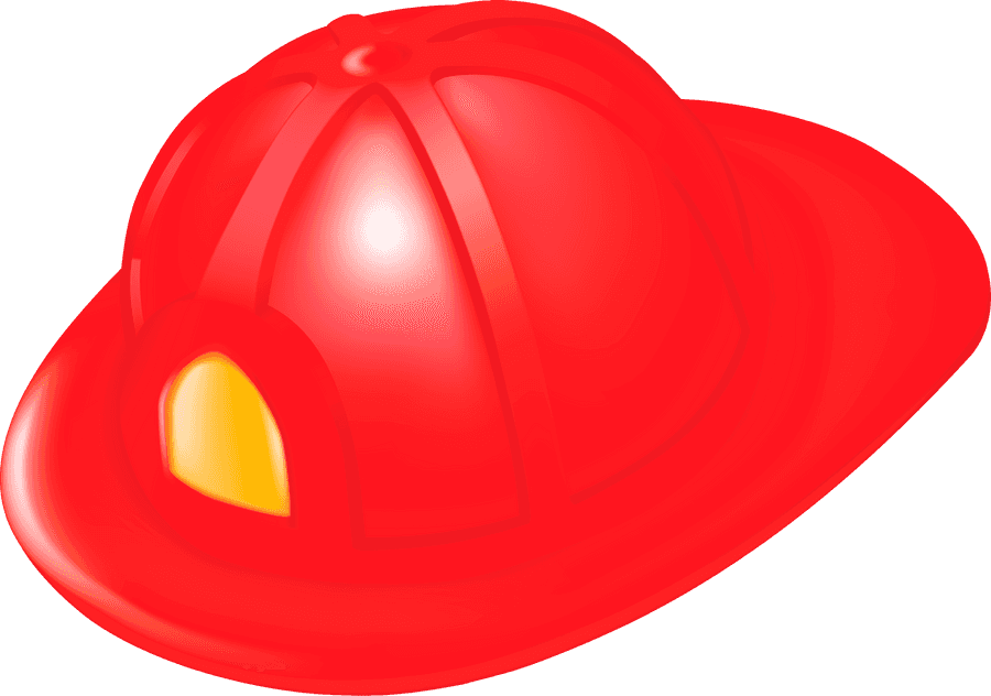 Headgear Firefighter Personal Protective Equipment - Heart, HD Png Download