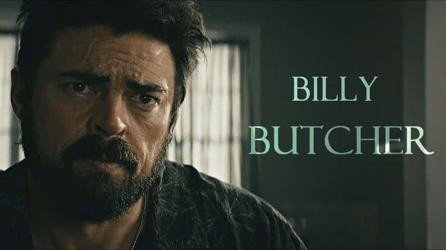 Billy Butcher Intensiver Blick