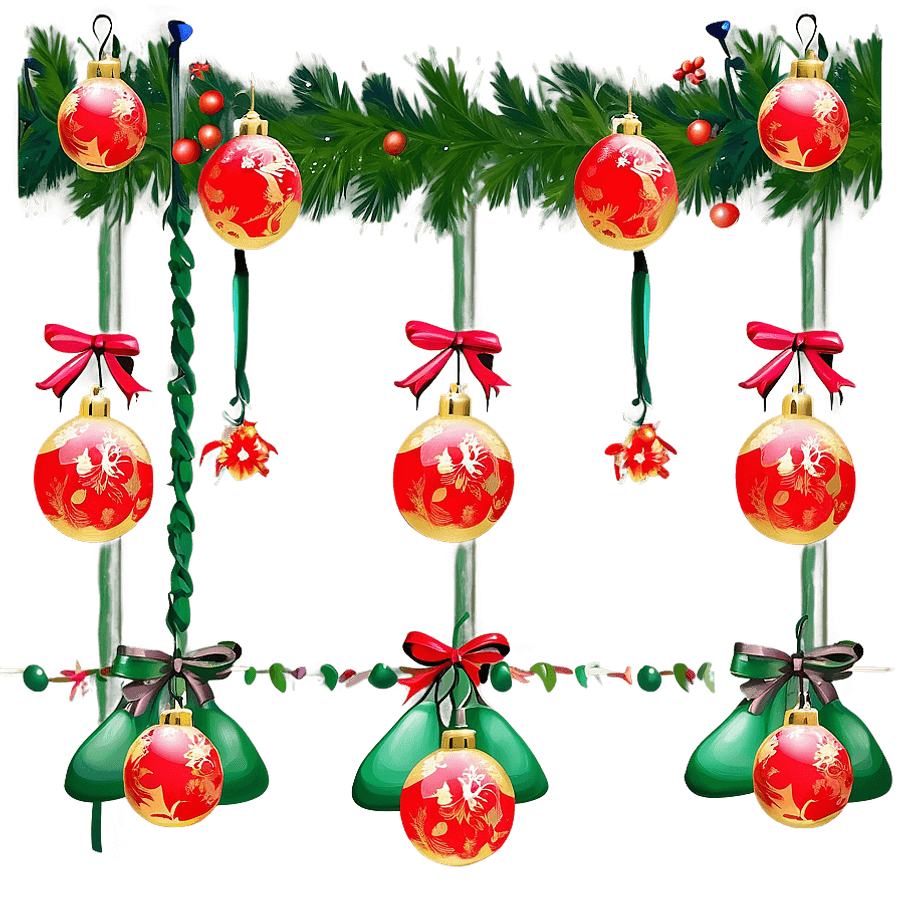 Festive Noel Garland PNG 06292024