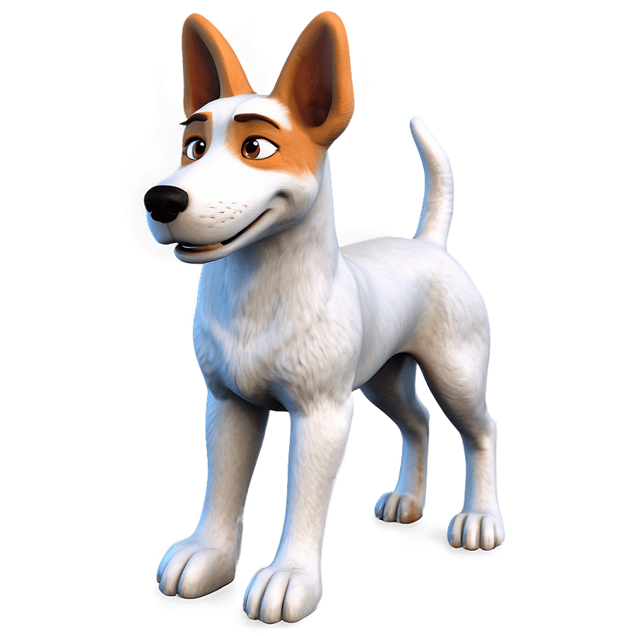 Dog with Long Ears PNG 23