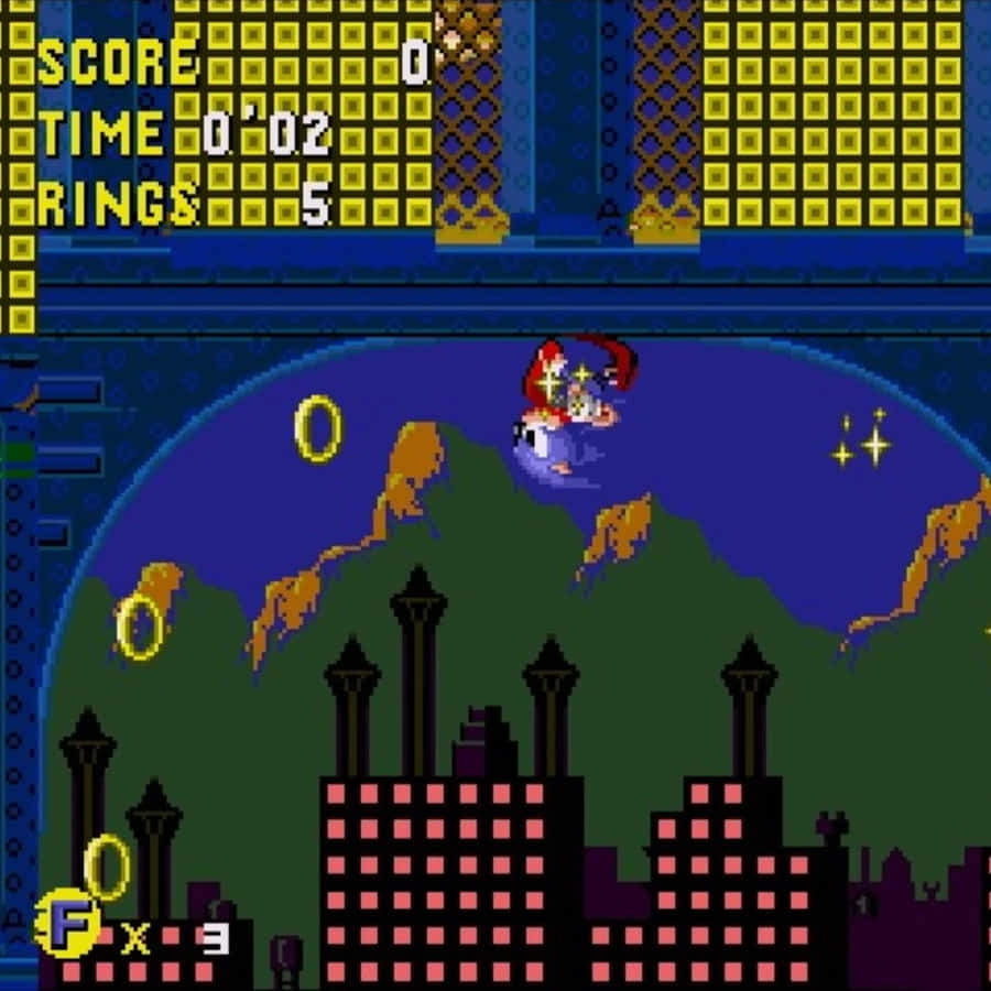 Gameplay Sonic Spring Yard Zone