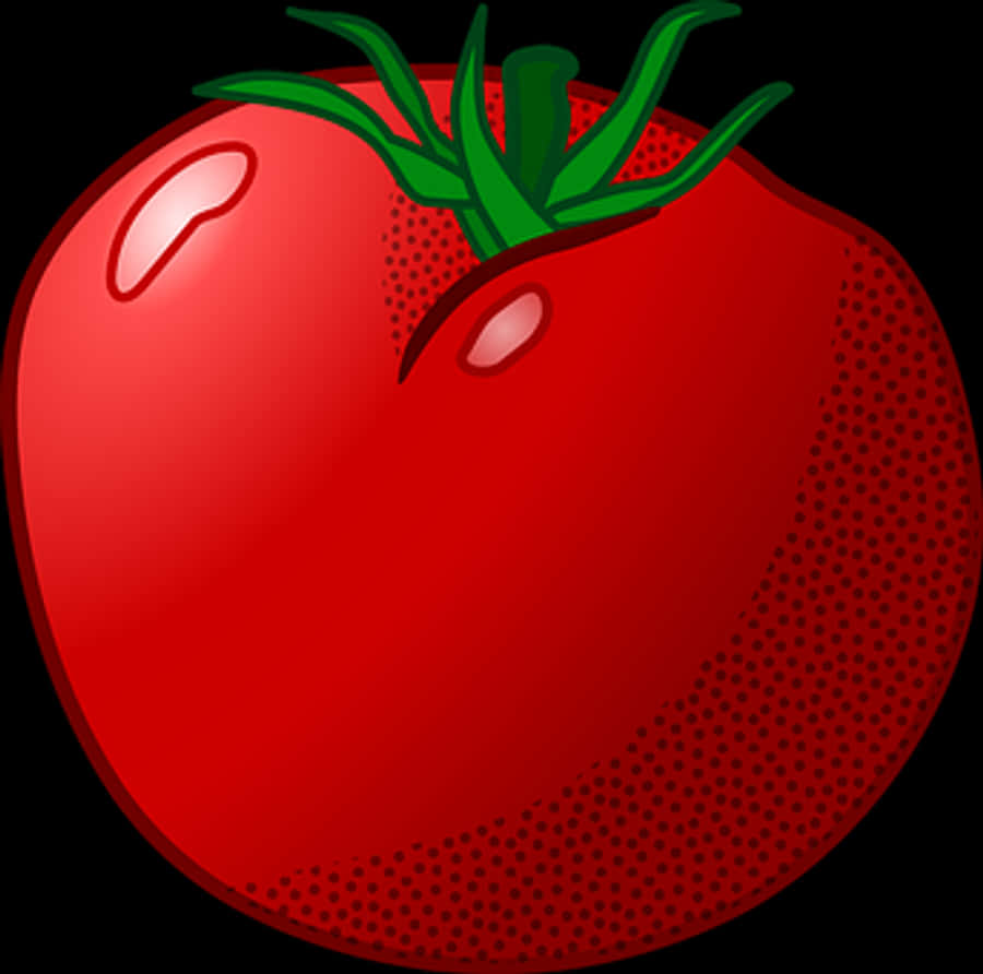 Red Tomato Illustration