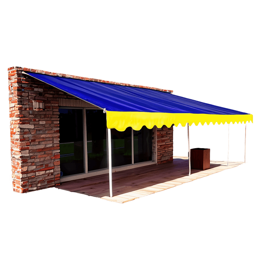 Sunshade Awning Graphic PNG arg35