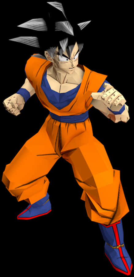 Goku Readyfor Battle Dragon Ball