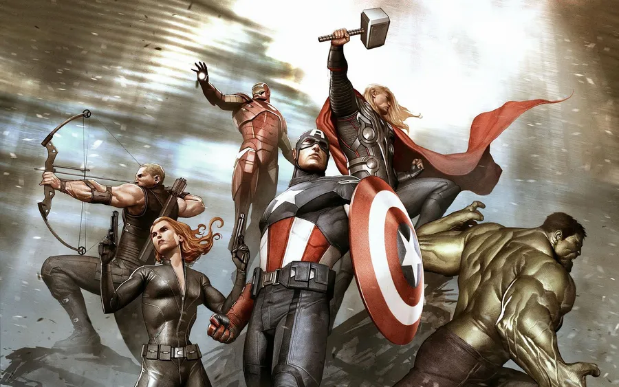 Avengers background