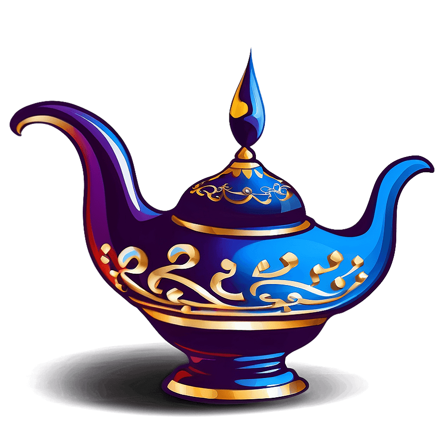 Aladdin Lamp Vector PNG lyt