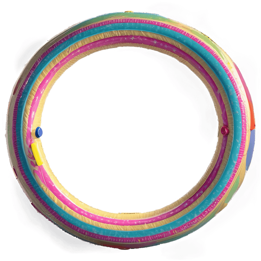 Retro Hula Hoop PNG avm