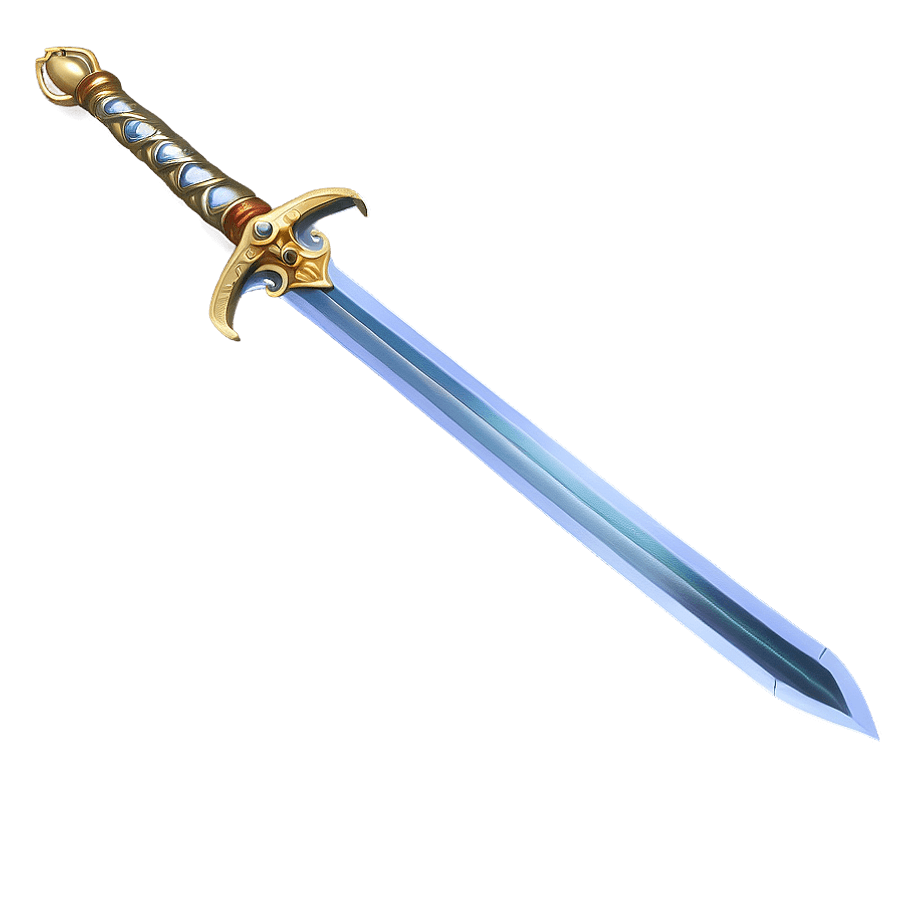 Animated Excalibur Sword PNG 06292024