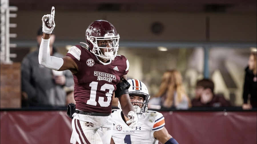 Celebração do Jogador do Mississippi State