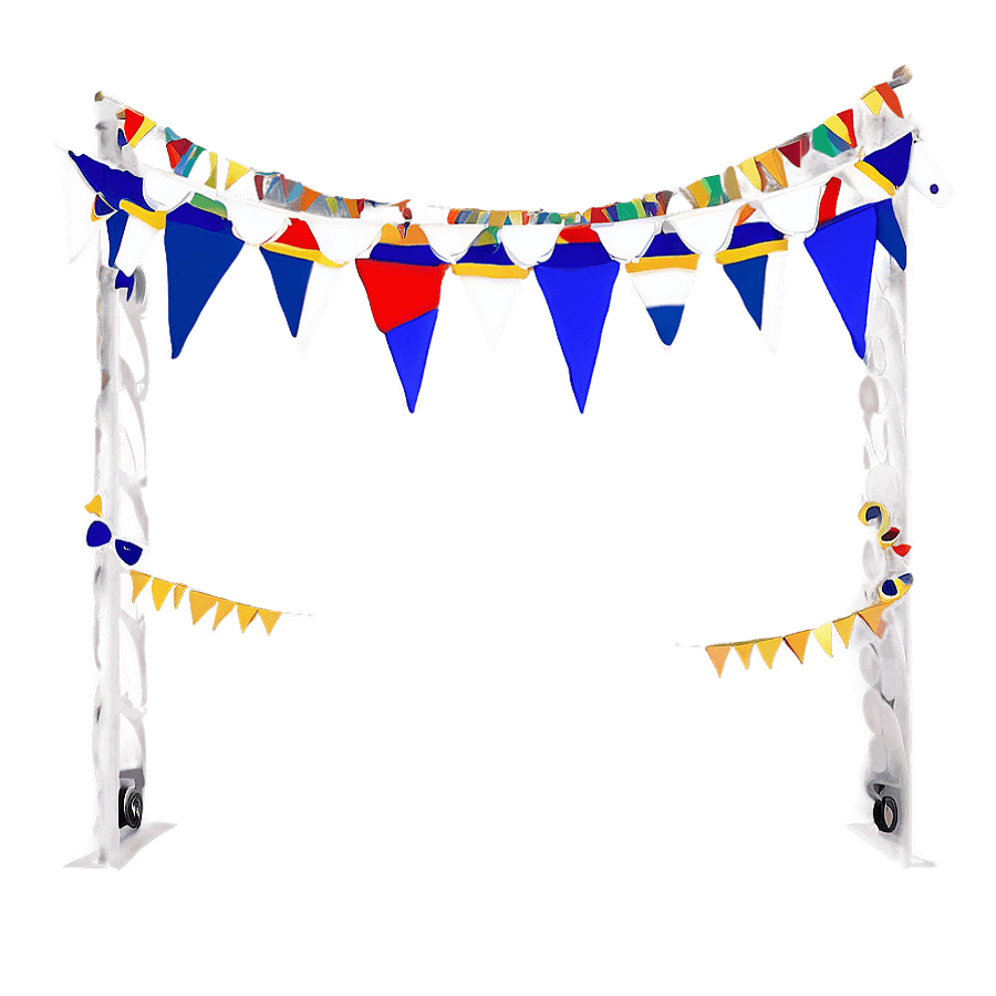 Triangle Banner for Festivals PNG yjt