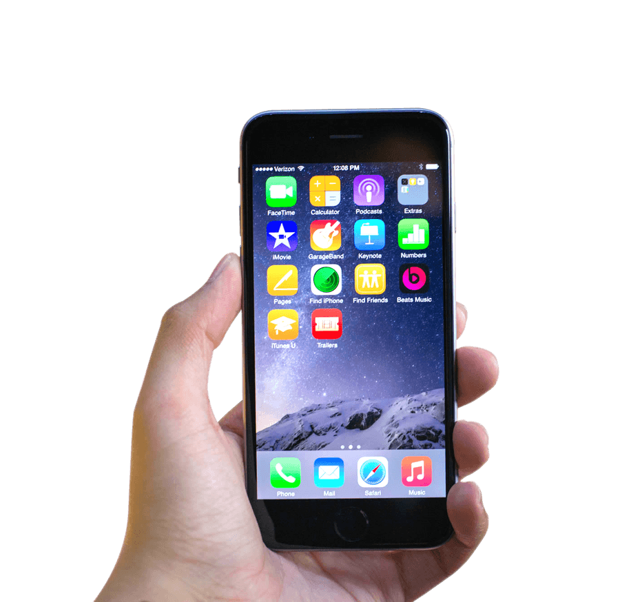 Hand Holdingi Phone Display