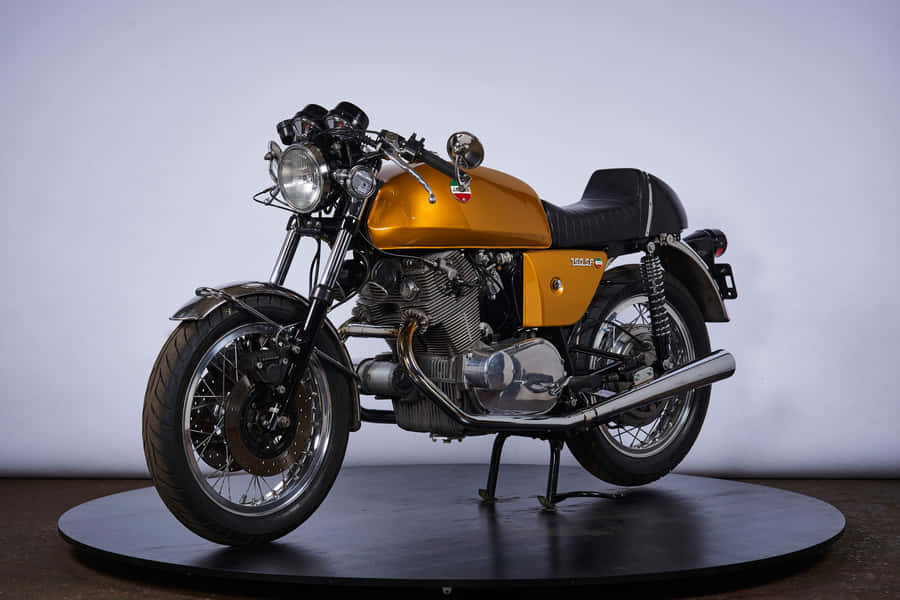 Exposição de Motocicleta Laverda Vintage