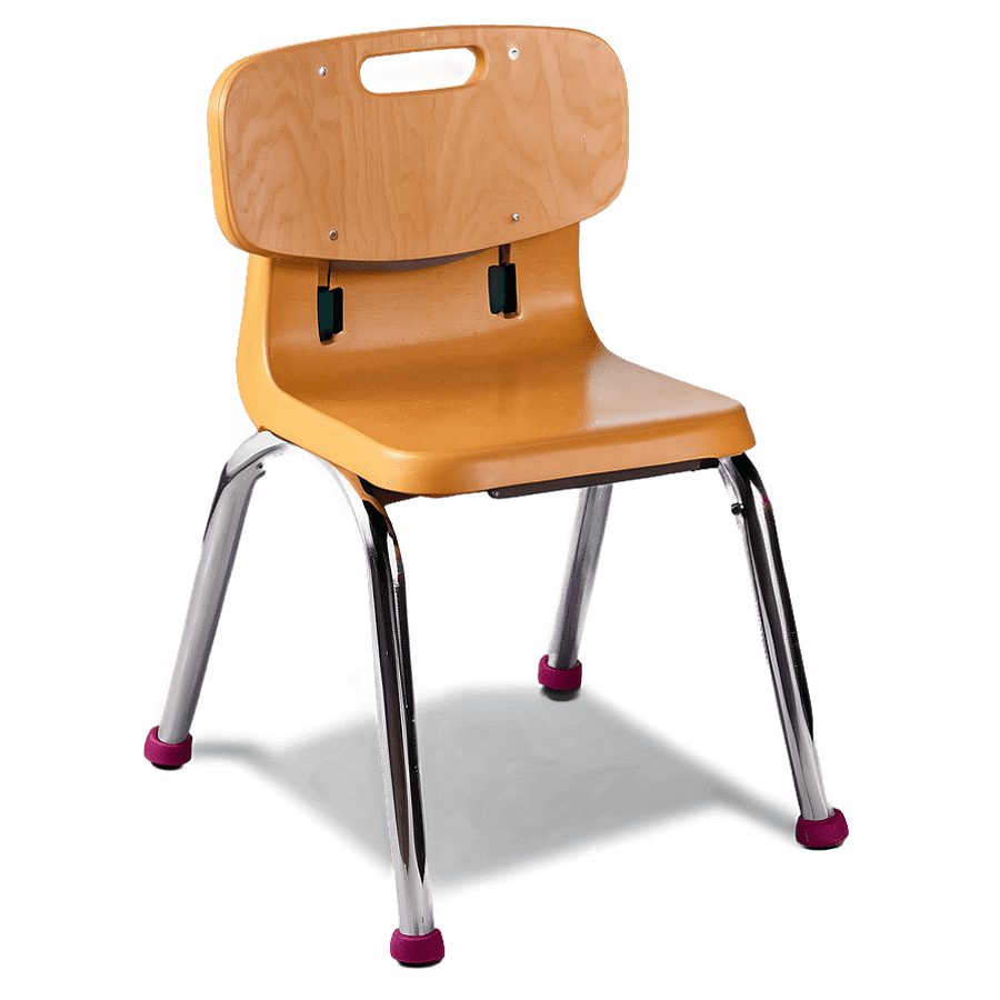 School Chair with Storage PNG lbw71