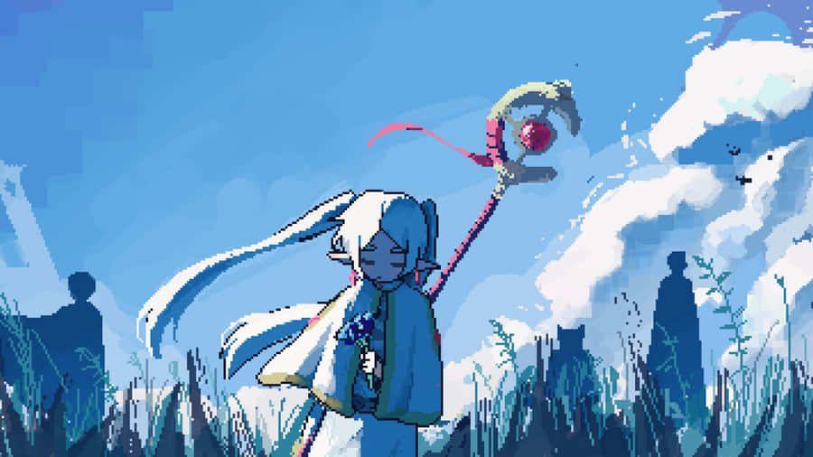 Arte Pixel Mistica Anime