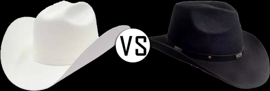 Black Vs White Cowboy Hat, HD Png Download