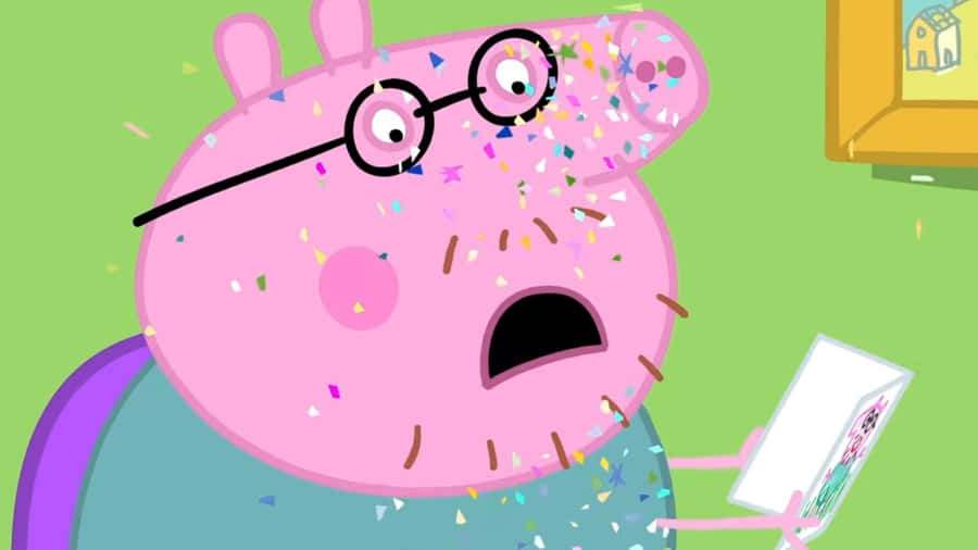 DaddyPig nyder en doven eftermiddag