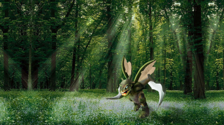 Scytherin der Mitte des Waldes