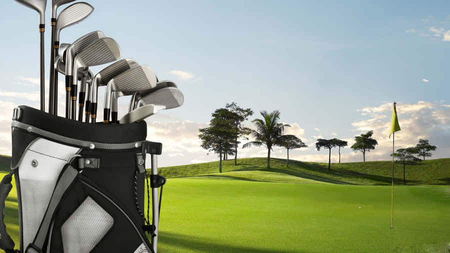 Fundode Tela de Golfe.