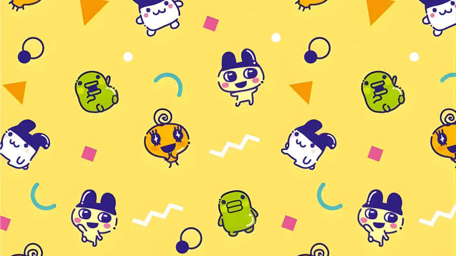 Tamagotchi Personages Patroon
