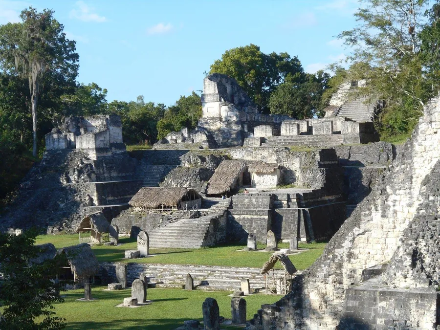 Tikal Crumbling Structure