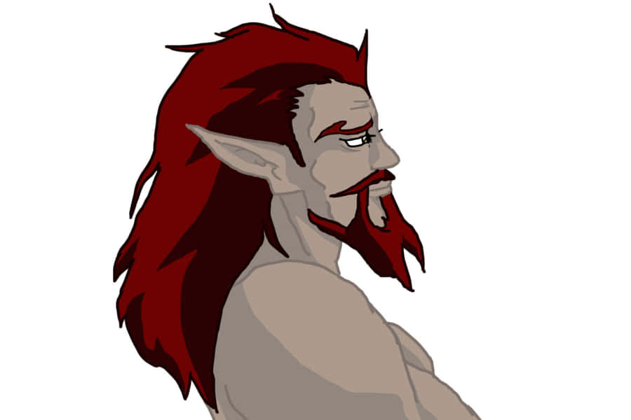 Ilustração do Personagem Godbrand de Castlevania