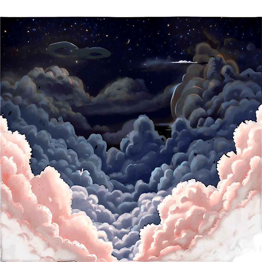 Dreamcore Cloudy Dreamscape PNG 06202024