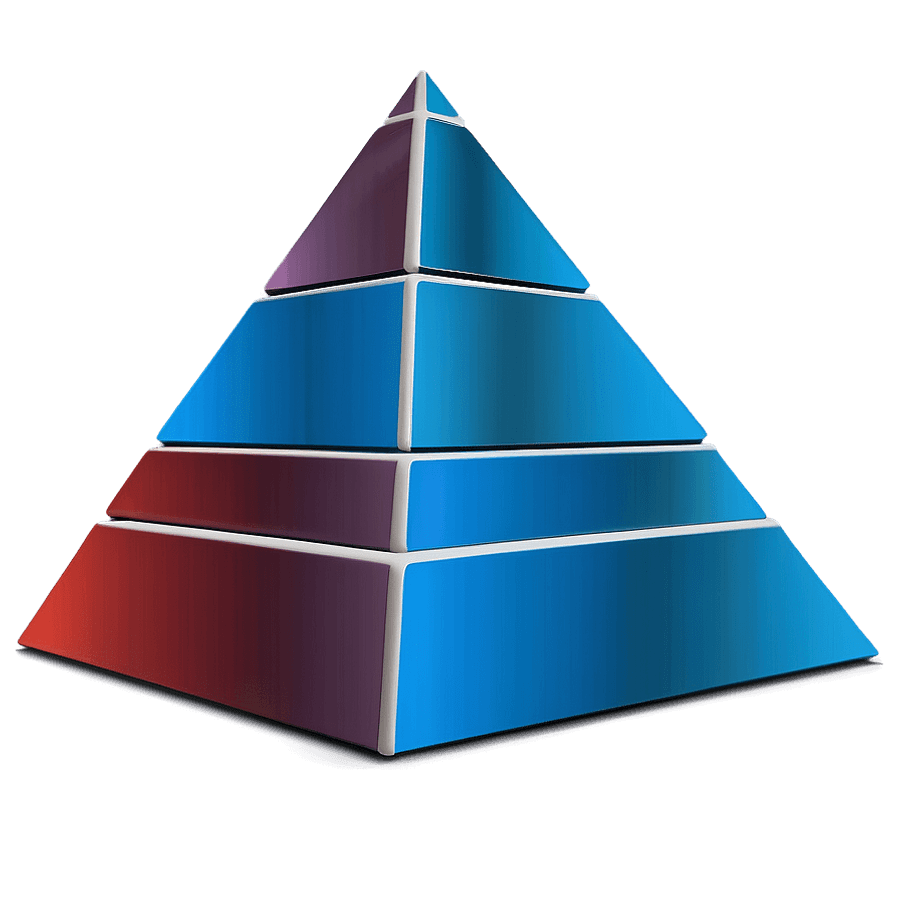Pyramid Scheme Diagram PNG 3