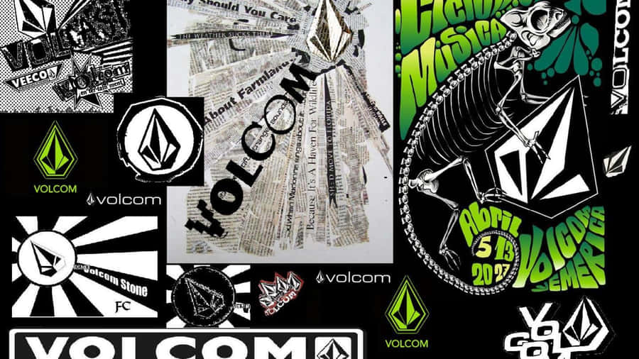 Volcom Marken-Collage