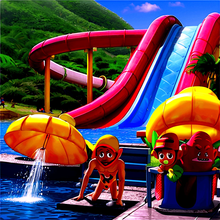 Water Park Expedition PNG 4