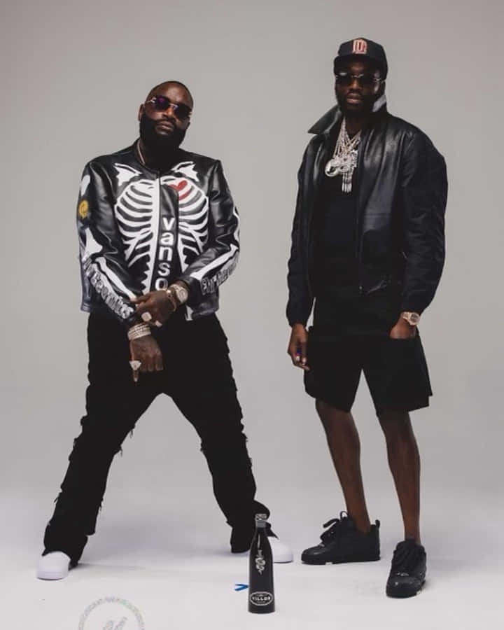 Rick Ross e 2 Chainz Pose de Moda
