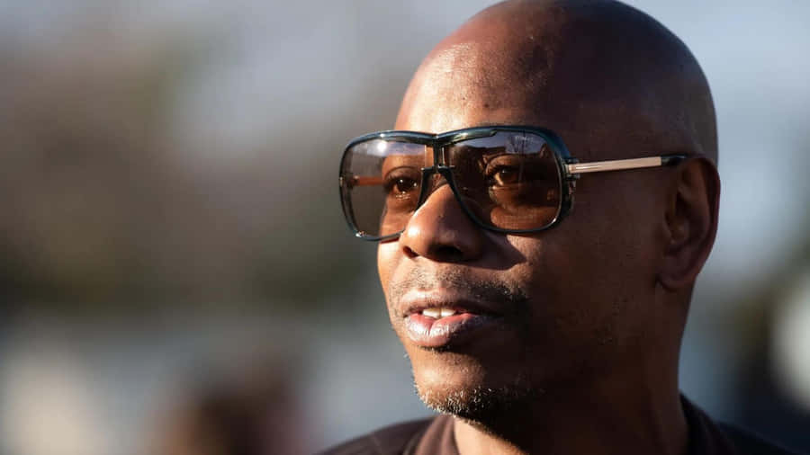 Comedian Dave Chappelle on Stage