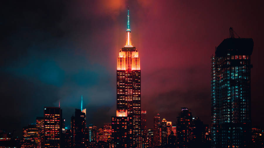 Empire State Building At Night