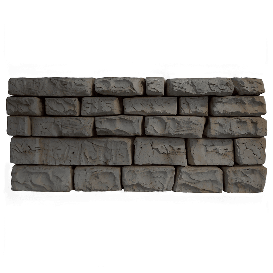 Cracked Stone Wall PNG tjy