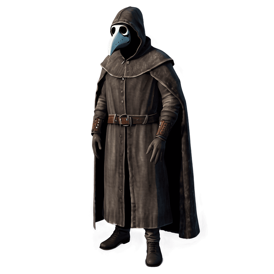Medieval Plague Doctor Outfit PNG gnc52