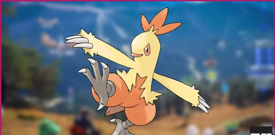Combusken Video Game Background
