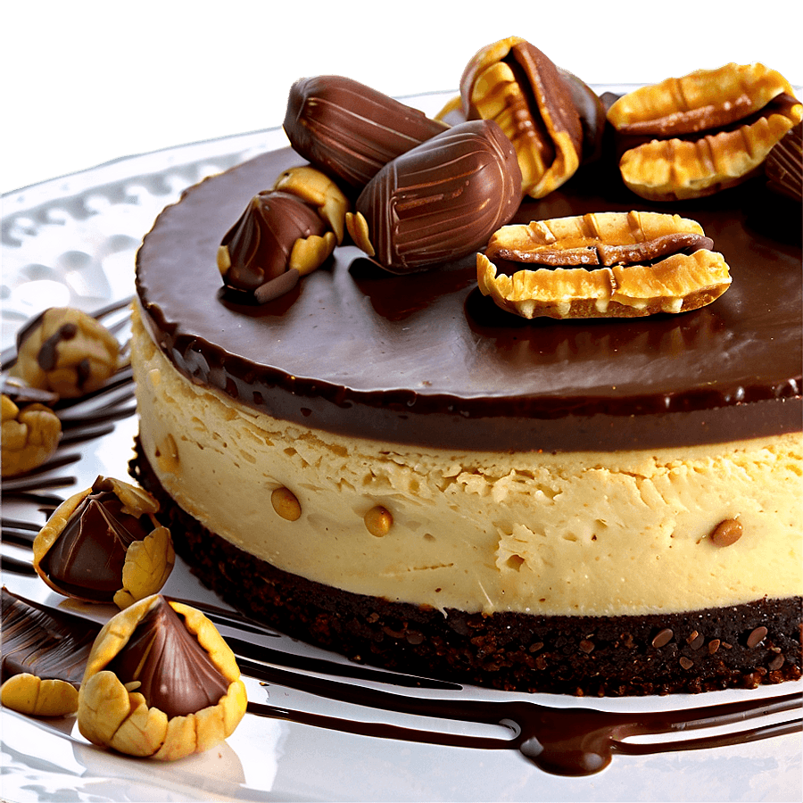 Snickers Cheesecake PNG lsu68