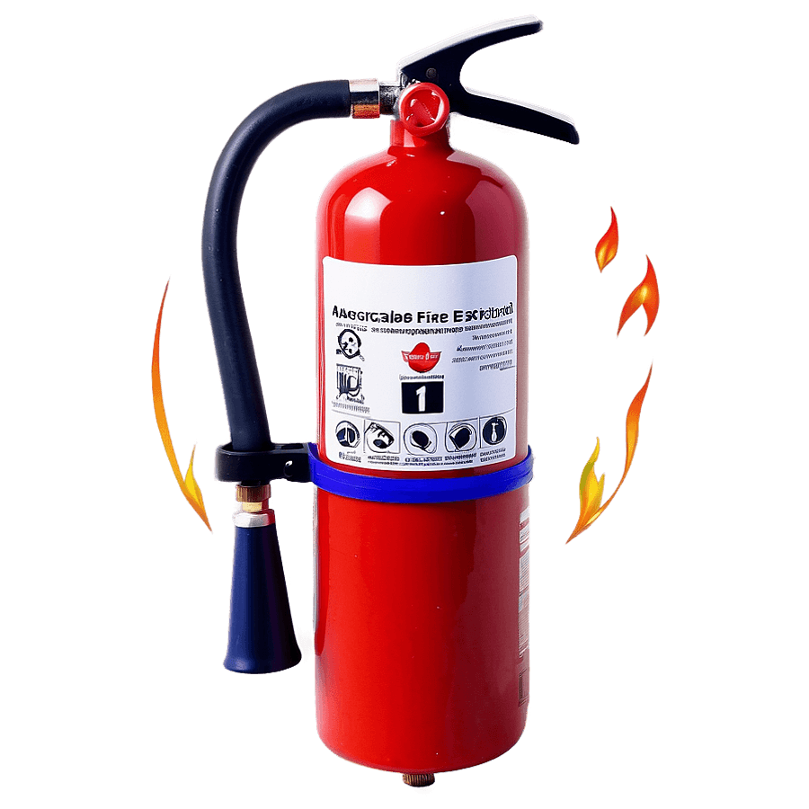 Rechargeable Fire Extinguisher PNG 05252024