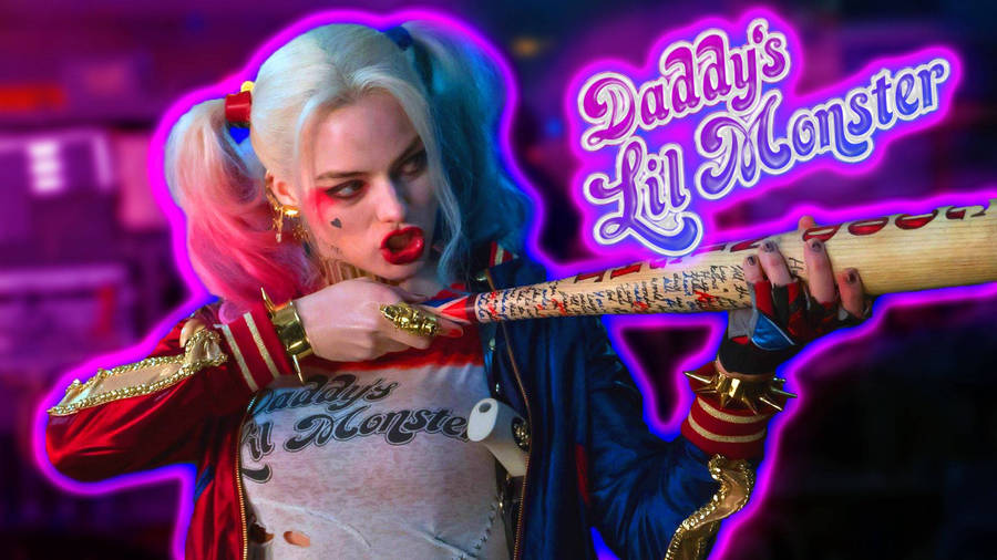 Download 4k Harley Quinn From Suicide Squad Wallpaper | Wallpapers.com